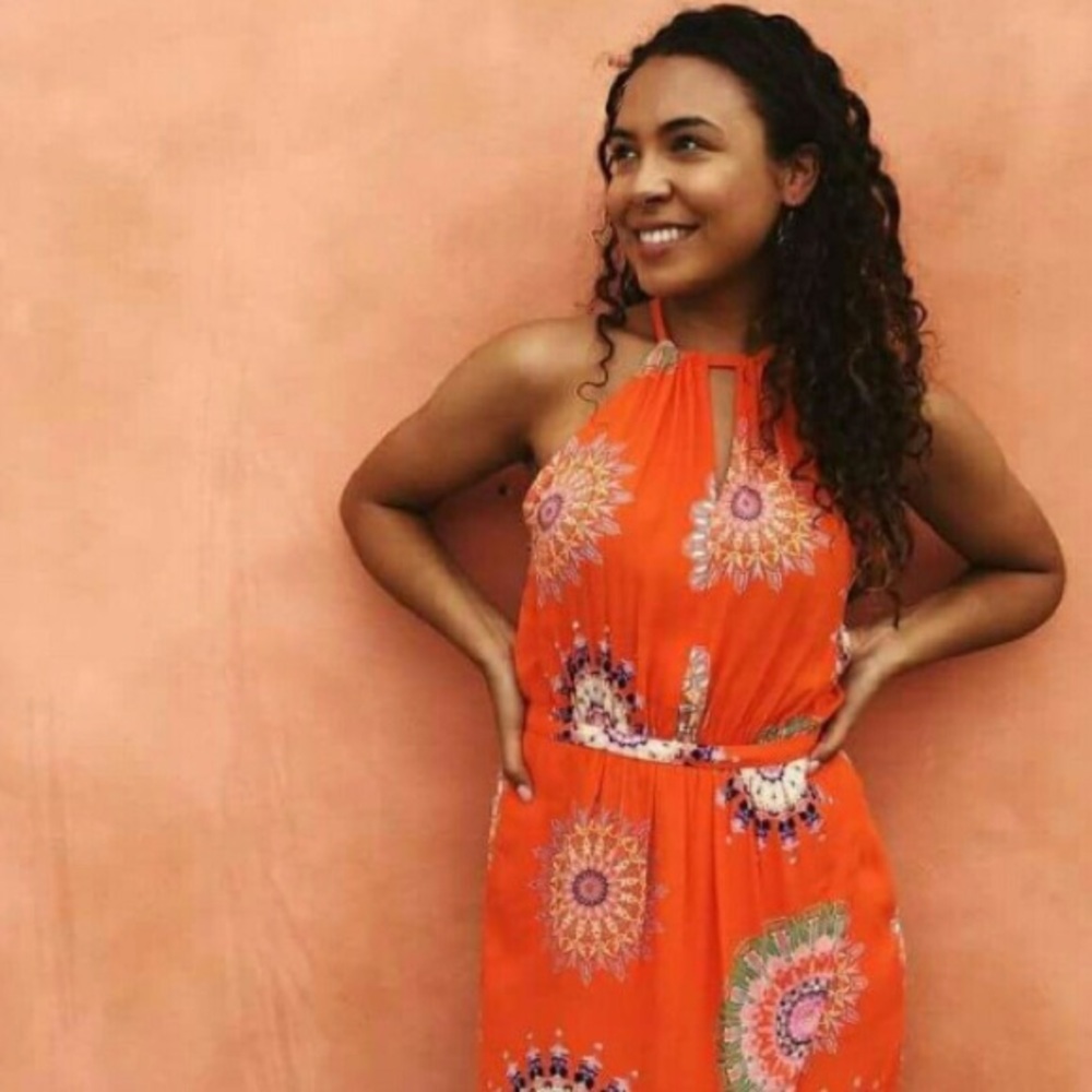 SOLD Anthropologie Mandala dress